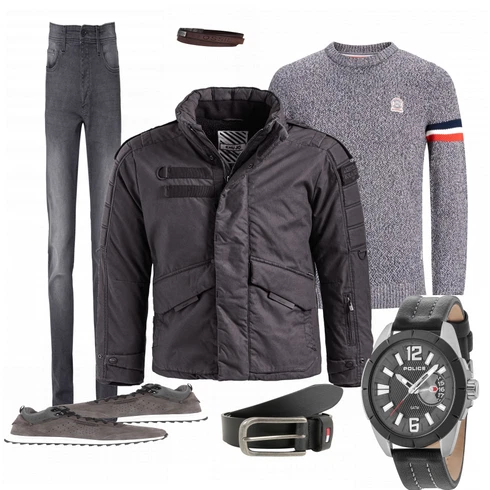 Schwarz Gürtel Tommy Jeans kombinieren