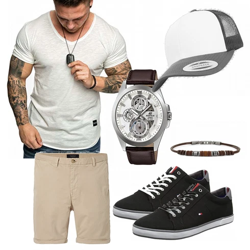 Beige/Blau Schuh SCOTCH & SODA kombinieren