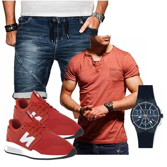 Outfit mit Rosa Overall Rello & Reese "MT STYLE"