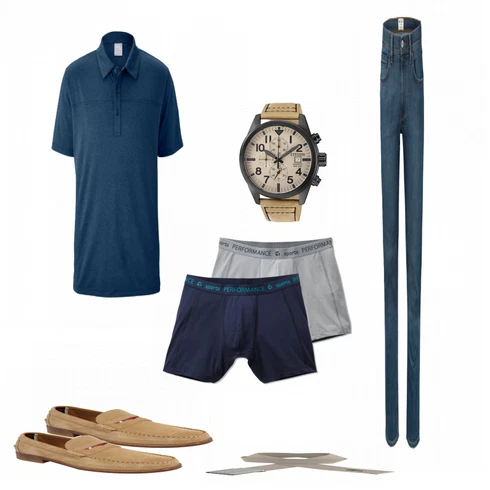 Braun Halbschuh SCOTCH & SODA kombinieren mit Beige Gürtel Lacoste