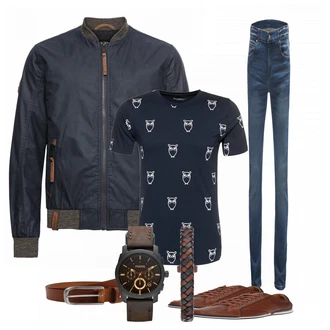 Party Outfits mit Sneaker "Nachtaktiv"