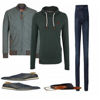 Outfit mit Blau Sportschuh Pikolinos "Naketano"