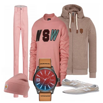 Outfit mit Rosa Sneaker New Balance "New"