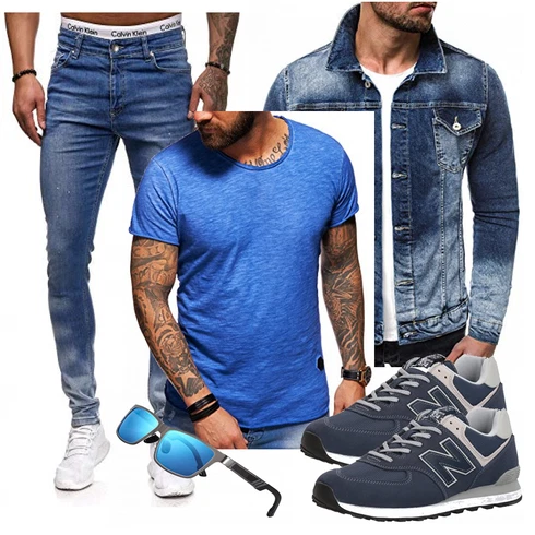 Blau Overall GQUEEN kombinieren