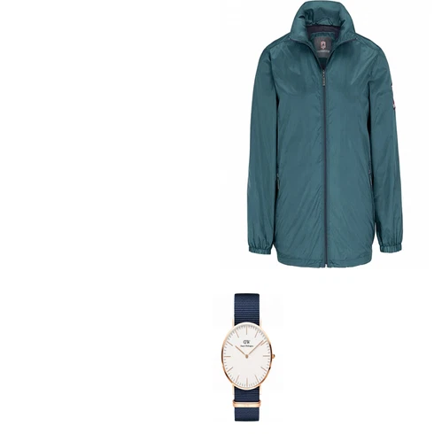 Schwarz/Grau Uhr Daniel Wellington kombinieren