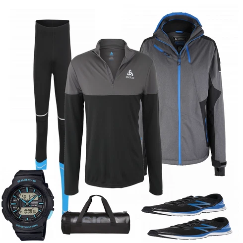 Blau Sportschuh New Balance kombinieren
