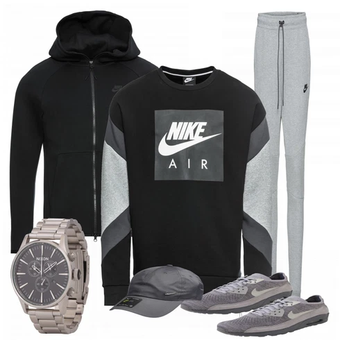 Grau Nike Sportswear kombinieren