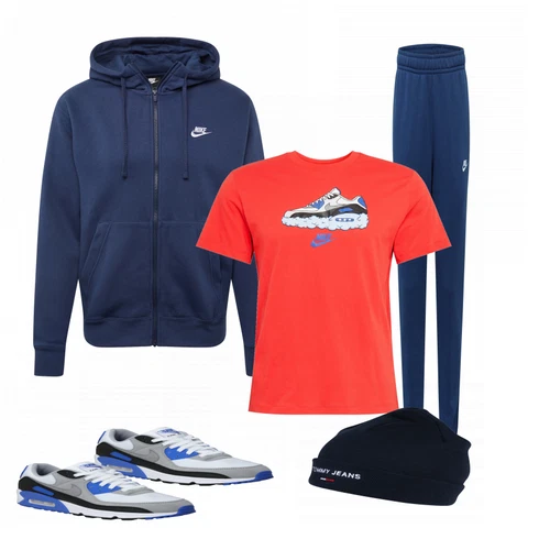 Grau Sportschuh Nike Sportswear kombinieren