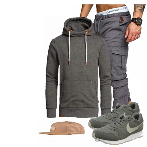 Top Amaci&Sons kombinieren mit Grau Trachtenmode Nike