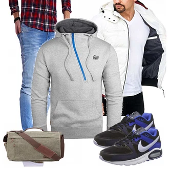 Outfit mit Blau Sneaker Nike "Nike Air Max"