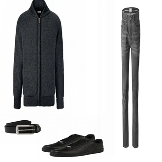 Outfit mit Schwarz Sneaker Nike "Nike Sneaker"