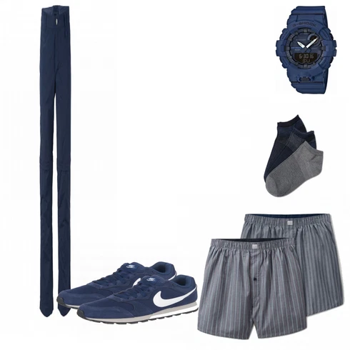 Grau/Blau Strumpf & Strumpfhose Tchibo kombinieren