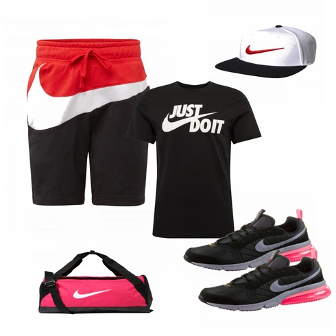 Rosa Tasche Nike kombinieren