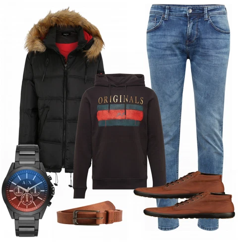 Rot Schuh Sneaker Ecco kombinieren