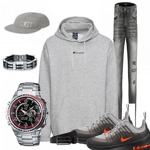 Schwarz Accessoire Gürtel Hugo kombinieren