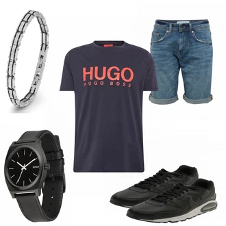 Outfit mit Schmuck "Oguh"