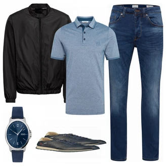 Outfit mit Blau Sportschuh Pikolinos "Only and Sons"