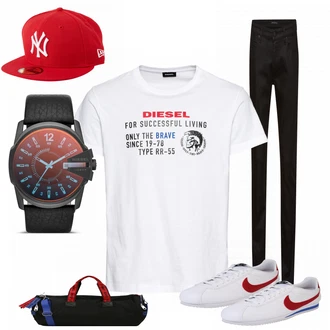 Outfit mit Schwarz Drykorn "OnlyForYou"