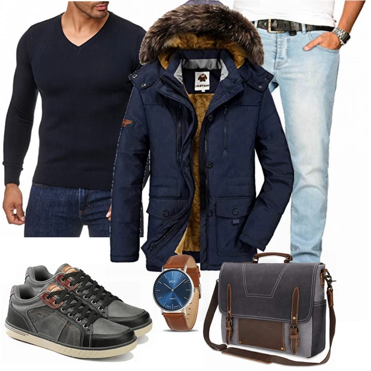 Outfit für den Winter