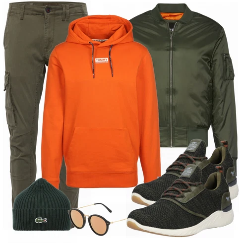 Weiß Sonnenbrille Kapten & Son kombinieren mit Schwarz Sommerjacke Urban Classics