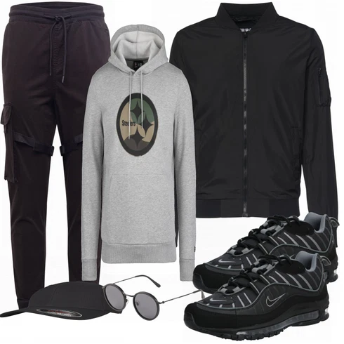 Blau Sportschuh Nike Sportswear kombinieren