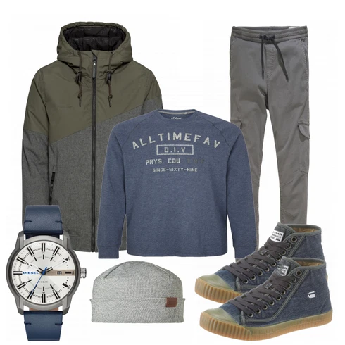 Beige Hemd kombinieren