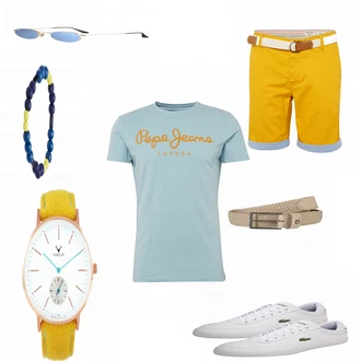 Outfit mit Schmuck "Pepe"