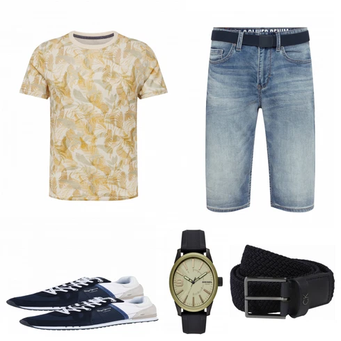 Gelb T-Shirt & Top T-Shirt Jack & Jones kombinieren