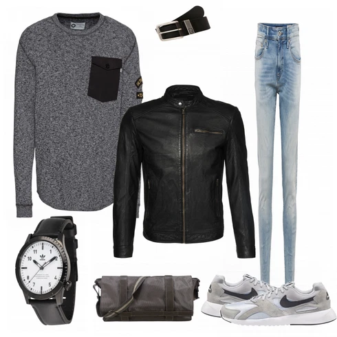 Blau Accessoire Gürtel Tom Tailor Denim kombinieren