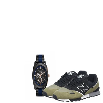 Outfit mit Blau Sneaker New Balance "pikoplo"