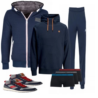 Outfit mit Schwarz Unterhose Jack & Jones "Polo"