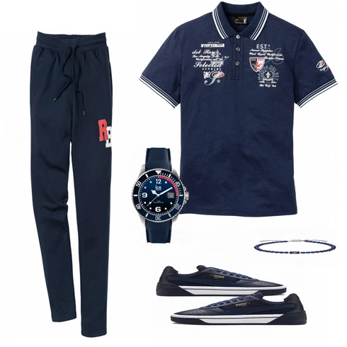 Blau Sneaker Puma kombinieren