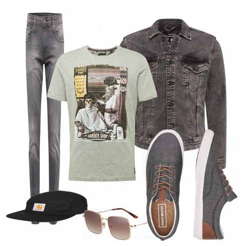 Weiß Sonnenbrille Kapten & Son kombinieren