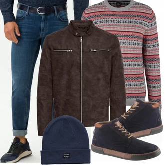 Outfit mit Schwarz Stiefel Camel Active "Praktischer Look"