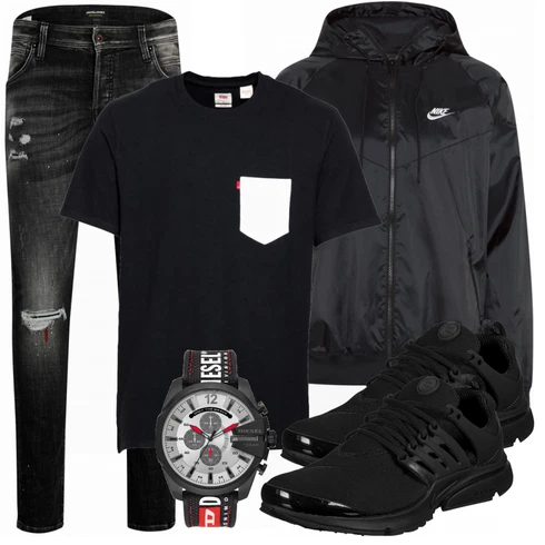 Weiß Hose Jack & Jones kombinieren