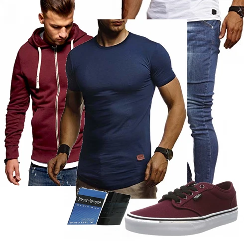 Rosa Accessoire Jack & Jones kombinieren