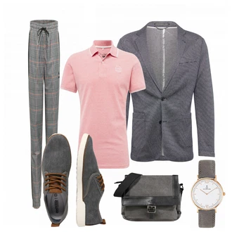 Outfit mit Grau Drykorn "Praktischer Look"