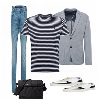 Winter Outfits mit Blau Tom Tailor "Praktischer Look"
