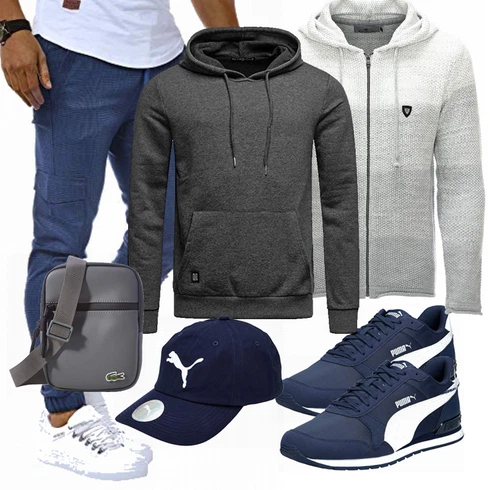 Blau Bademode Red Bridge kombinieren mit Blau Schuh Puma