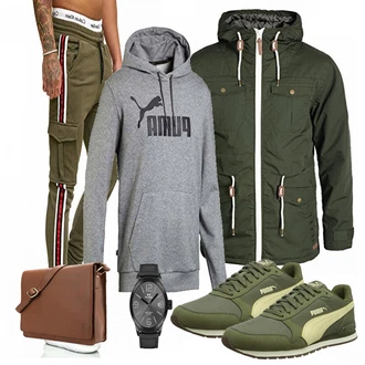 Outfit mit Sneaker Puma "Puma"