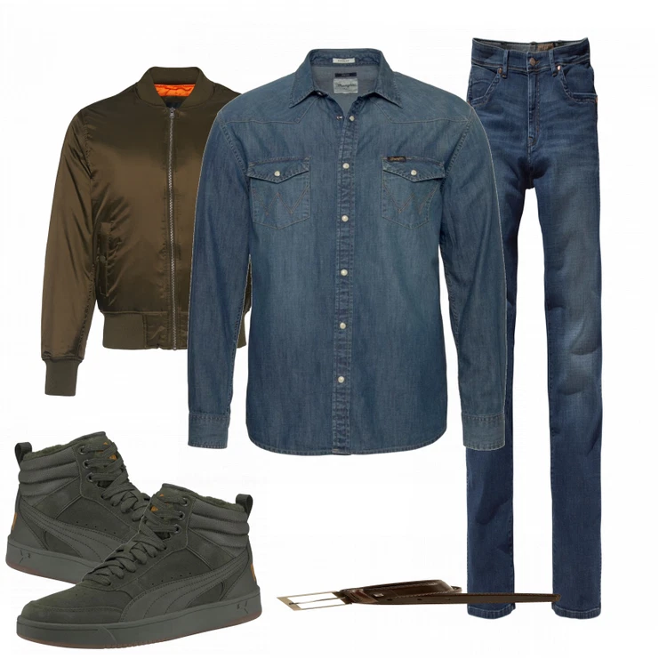 Puma and Wrangler