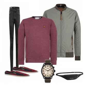 Outfit mit Blau Sneaker Puma "Puma Sneaker"