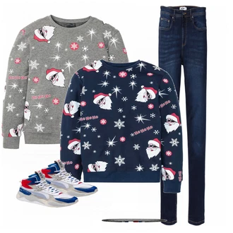 Outfit mit Weiß Sneaker Puma "Puma Sneaker"