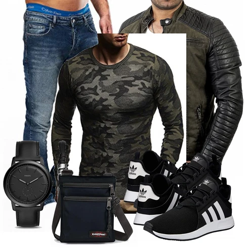 Schwarz Trachtenmode Adidas kombinieren