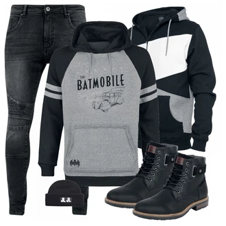 Outfit mit Grau Batman "Refresh"
