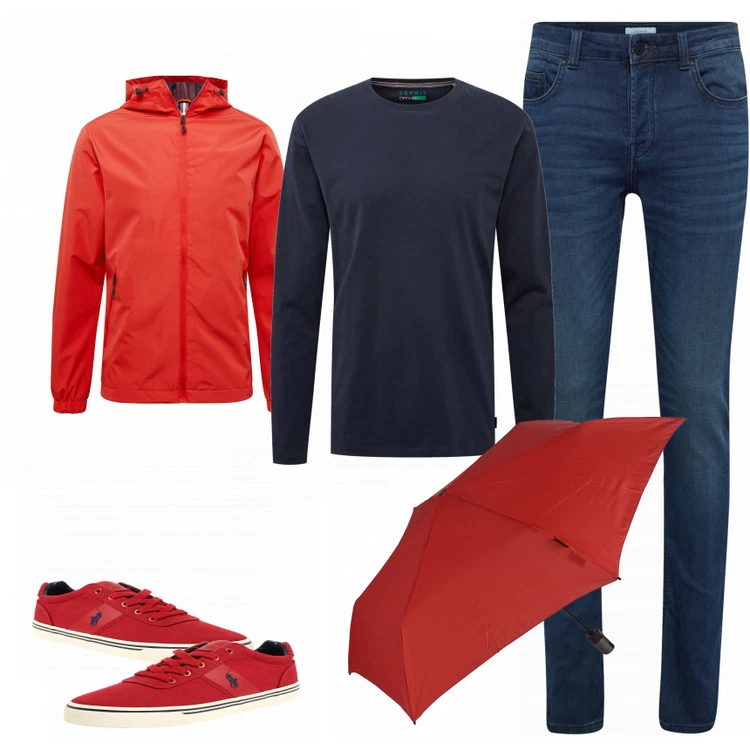Regenschirme fuer Herbst Outfits