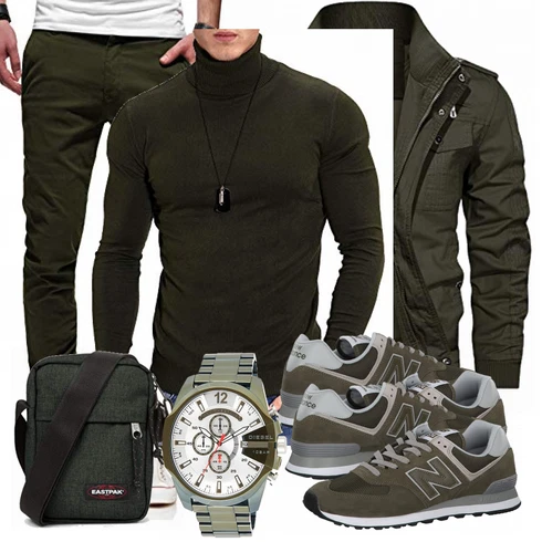Grün Accessoire/Winter Parka KEFITEVD kombinieren