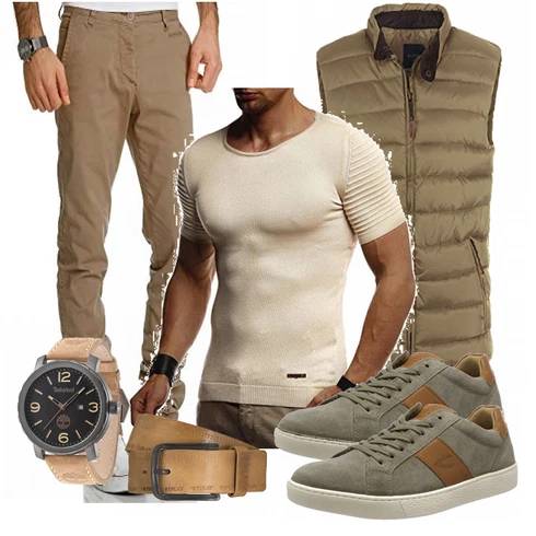 Grau Trachtenmode Camel Active kombinieren mit Gürtel