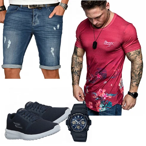 Rot Accessoire REPUBLIX kombinieren