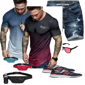 Outfit mit Rosa Overall HAWKERS "Republix"